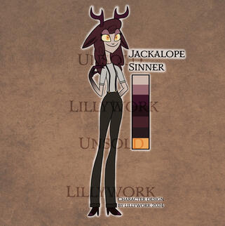 'Jackalope Sinner' Design (2024)