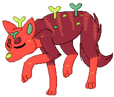 'Sprout' Canine Animated Fullbody Pixel (2024)