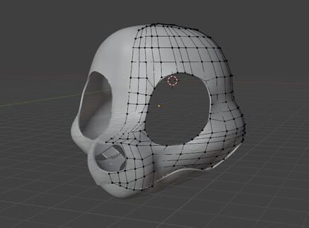 Kemono styled base model in viewport (2024)