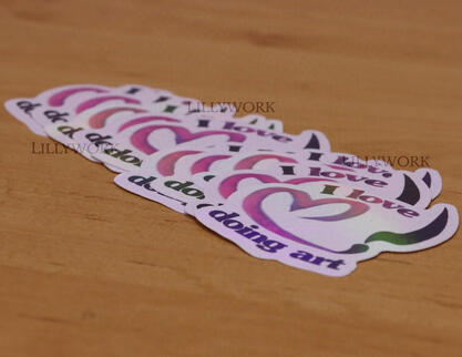 Holographic Sticker Design (2024)