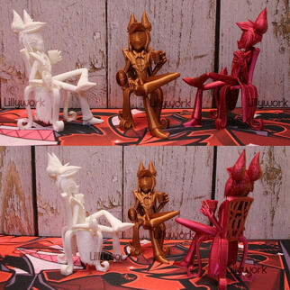 3d printed figure 'Alastor' (2024)