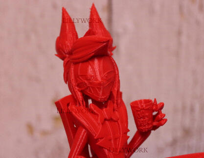 3d printed figure 'Alastor' Close up (2024)