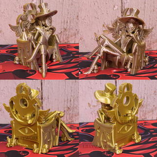 3d printed figure 'Lucifer' (2024)